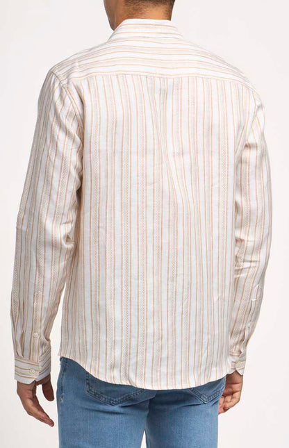 Stitch Note The Dylan Long-Sleeve Linen Shirt