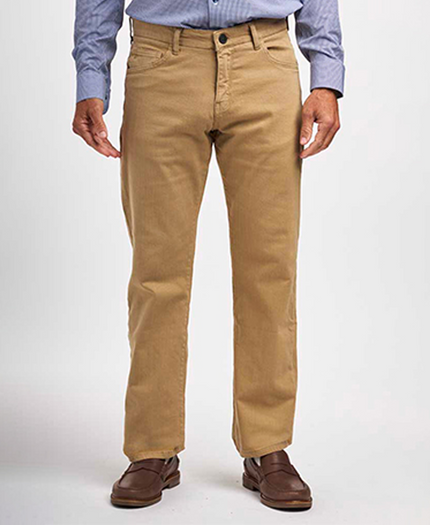 Straight pant fit