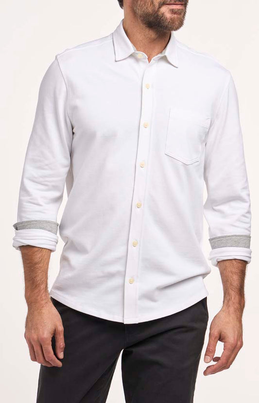 White Birdseye Pique