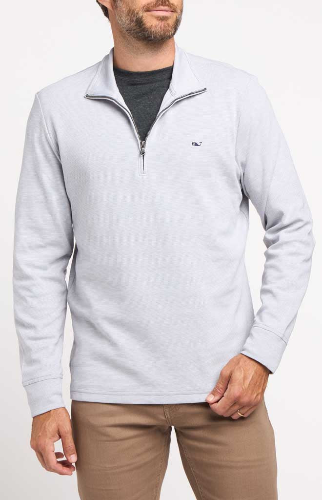 ワイリー Vineyard Vines Saltwater Quarter-Zip Pullover – Stately