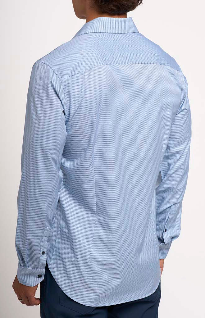 WRKNY Men's Slim Fit Broken Stripe Performance Dress Shirt Slim Fit 17 Blue WRKNY Men's Slim Fit Broken Stripe Performance Dress Shirt Slim Fit 17 Blue