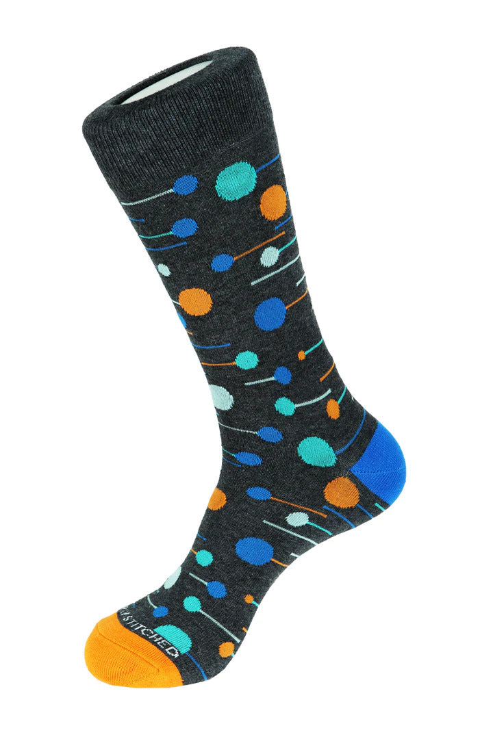 Unsimply Stitched Cosmic Rey Crew Sock