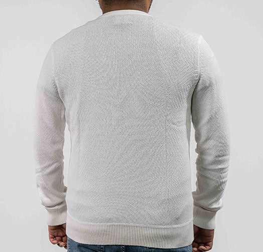 Ben Sherman Diamond Texture Crewneck Sweater – StatelyMen