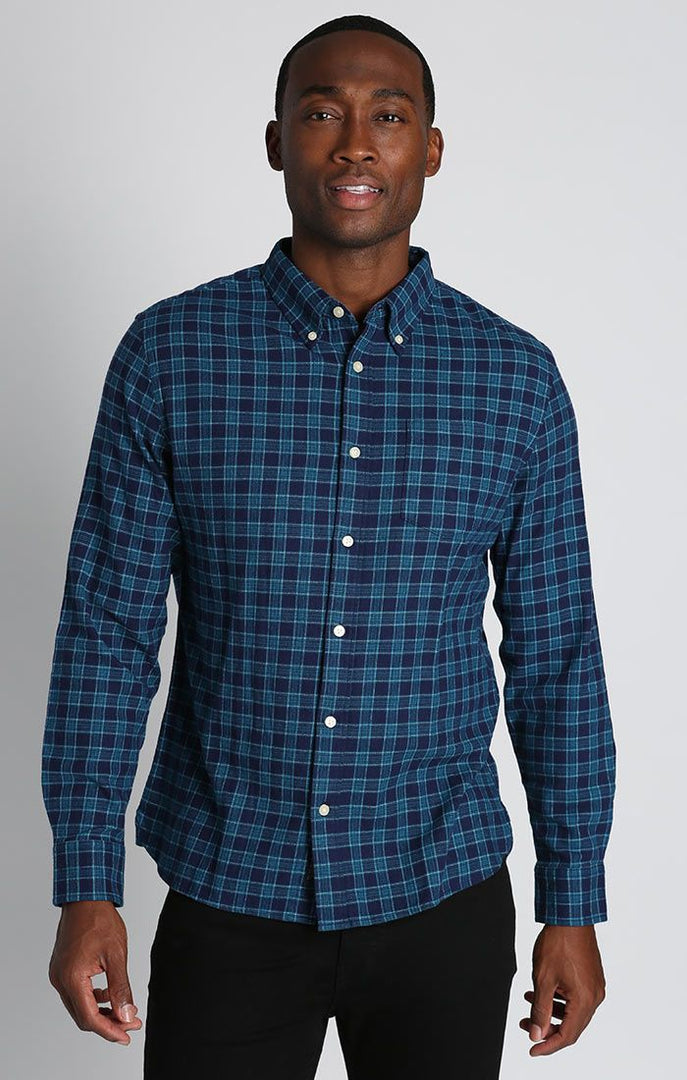 Jachs New York Stretch Flannel Shirt – StatelyMen