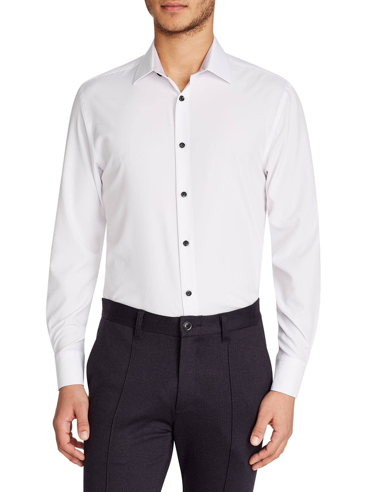 Construct Performance Stretch Dress Shirt – StatelyMen