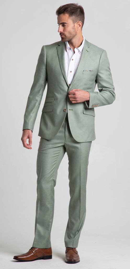 Paisley & Gray Dover Notch Fern Green Suit