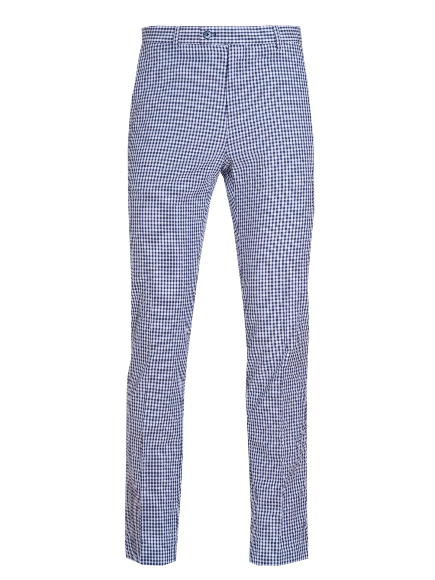 Navy White Gingham