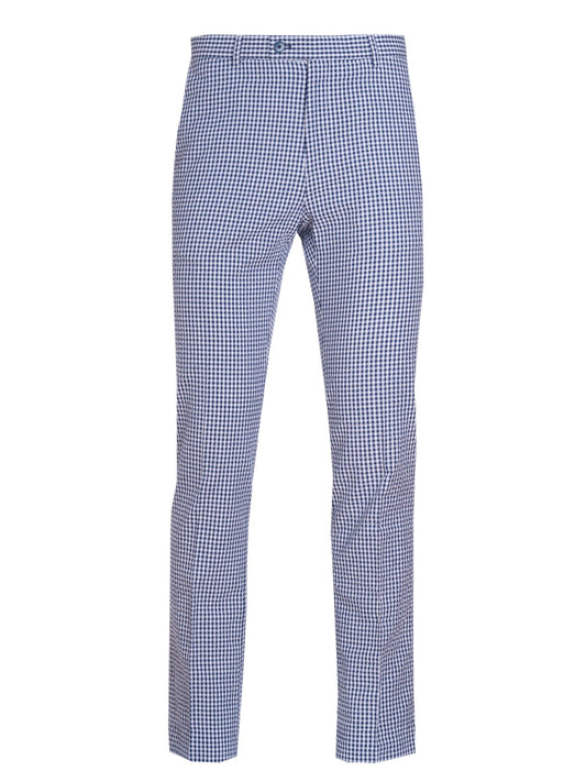 Navy White Gingham